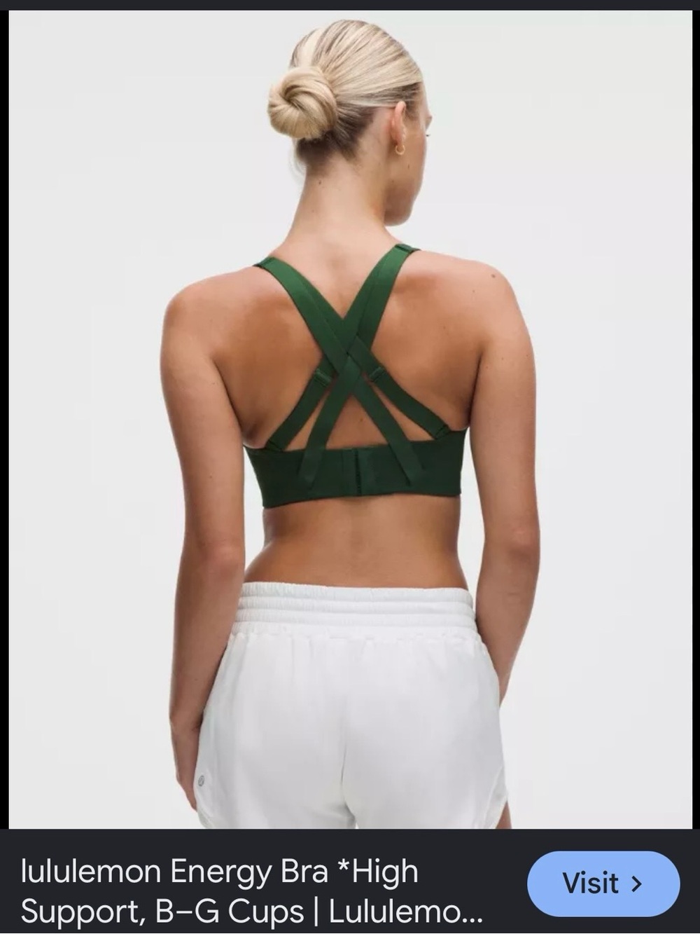 Lululemon High Impact Bra